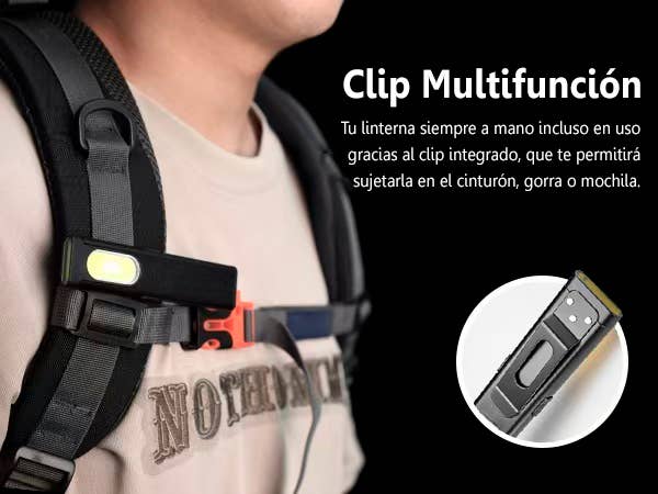 Digital Cameras S.L. - Wholesale Flashlight - Multi-purpose LED Flashlight T7 USB-C Rechargeable6