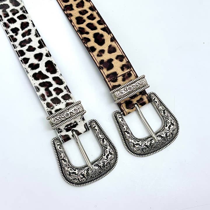 BYREN | ÉLINE L'ATELIER - Wholesale Belt - Women's - Faux leather leopard effect belt CT11K2