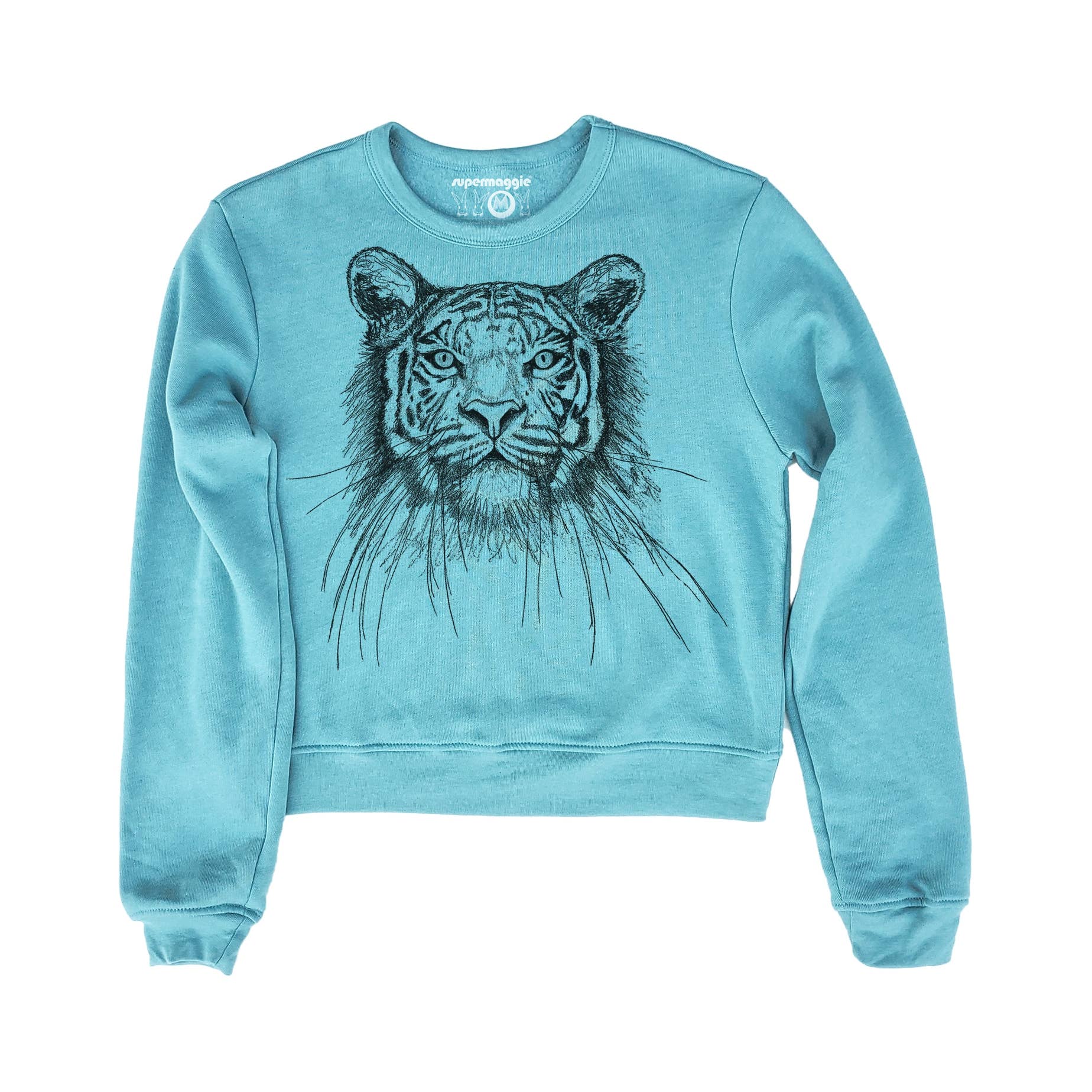 Supermaggie @ Faire - Vendita all'ingrosso Felpa stampata - Donna - Felpa Tiger Sabrina0