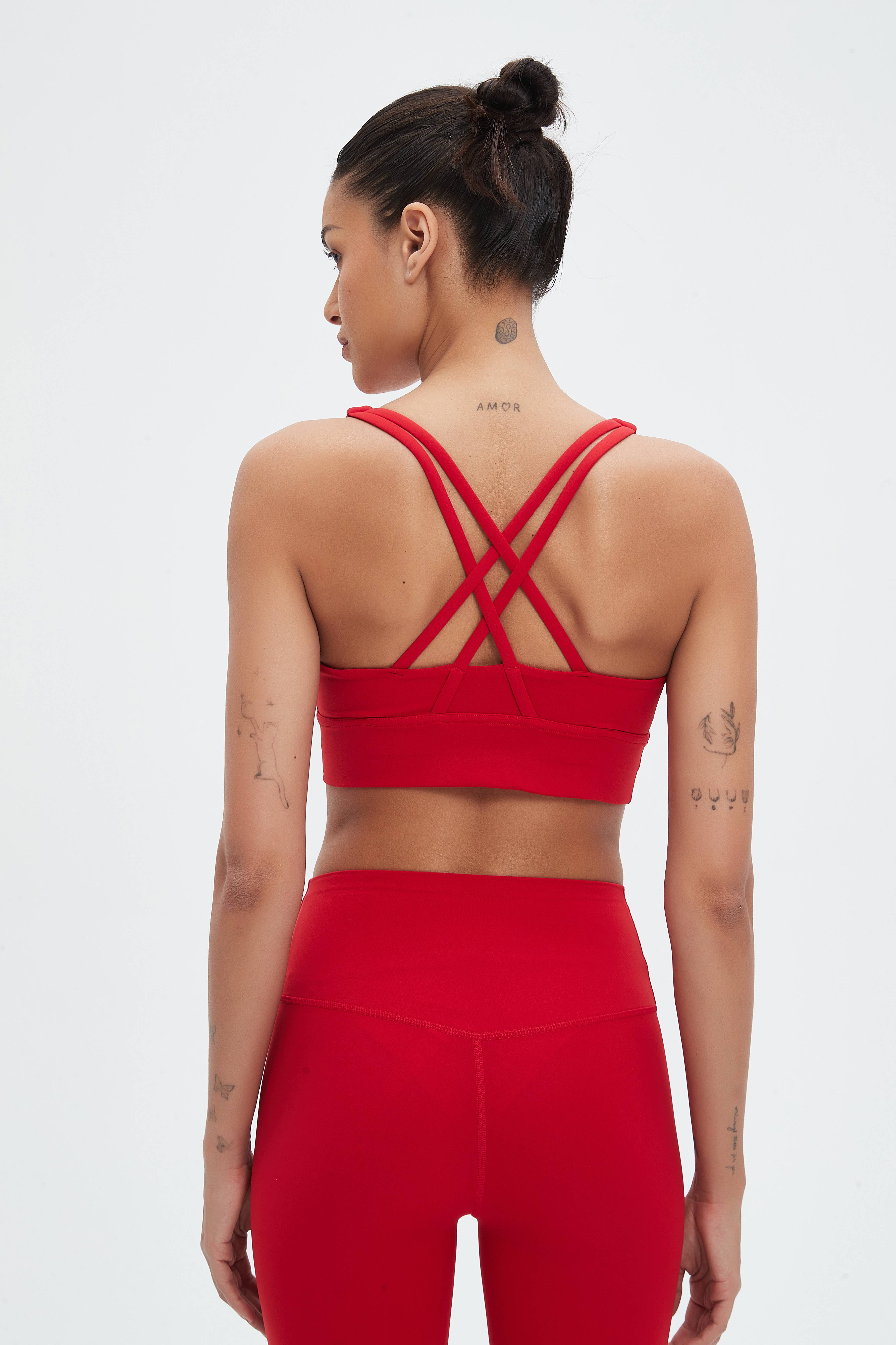 91thelabel - Wholesale Activewear Set - Women's - Isabella Strappy Back Sports Bra & Legging Activewear Set 2