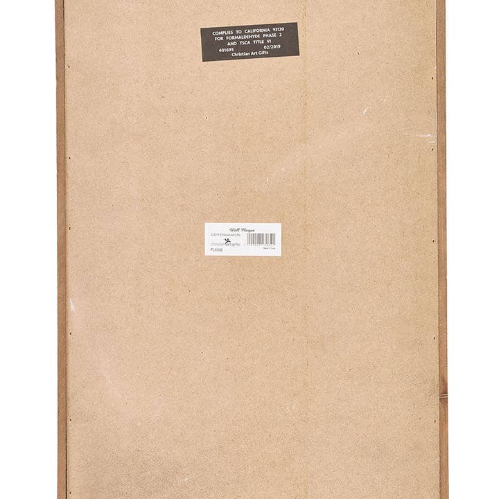 Wholesale Accessory Market - Vente Pancarte - Enseigne murale en bois encadrée 'Règles de la famille' 21 x 122