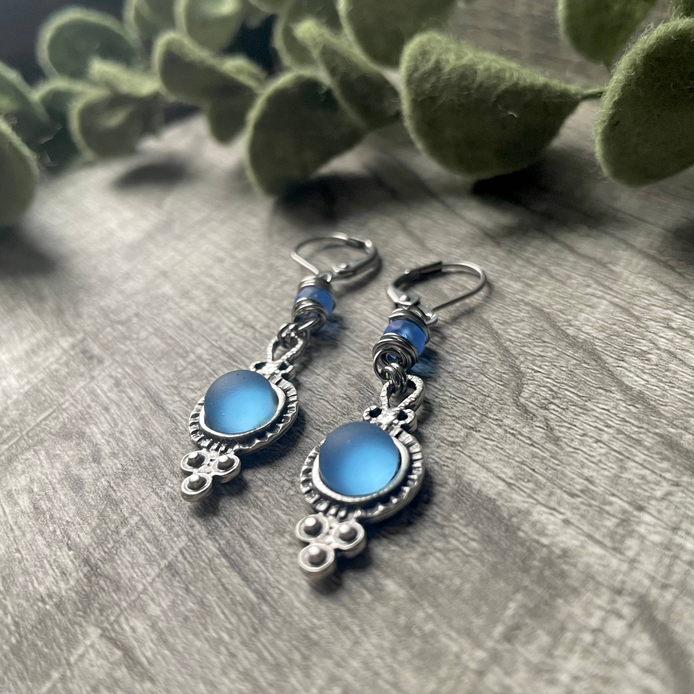 Spirit Glassworks - Wholesale Dangle Earrings - Antique Earrings Silver3