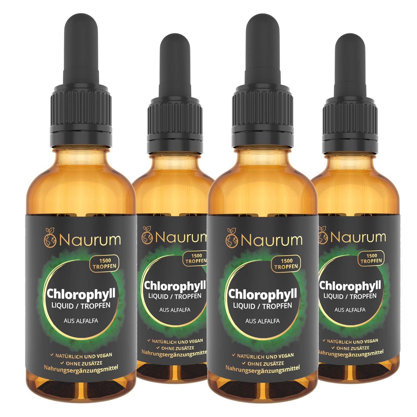 Naurum - Wholesale Voedingssupplement/vitamine - Chlorofyl Vloeibare Druppels - Natuurlijk vloeibaar chlorofyl uit luzerne7