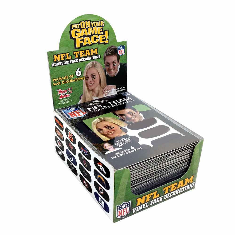 Party Animal, Inc. - Wholesale Face Paint/Play Makeup - Kids - Dallas Cowboys Face Decorations2