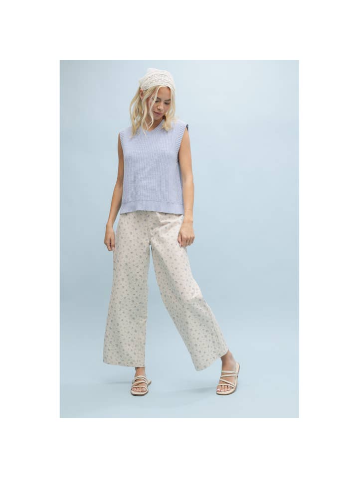 Wishlist Apparel - Wholesale Sweater Vest - Women's - KNIT SWEATER VEST / WL25-10205