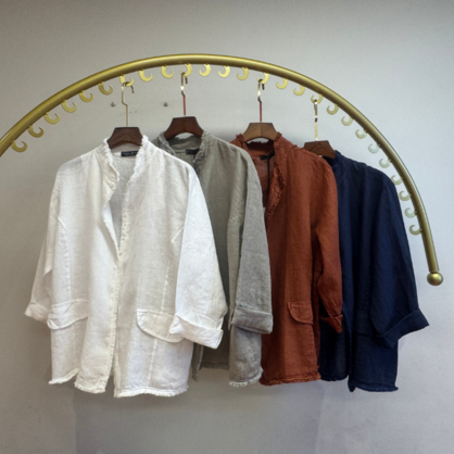 VeraMay – wholesale Jacket – Women's – 6572 Black Vera May Italian Linen Jacket1