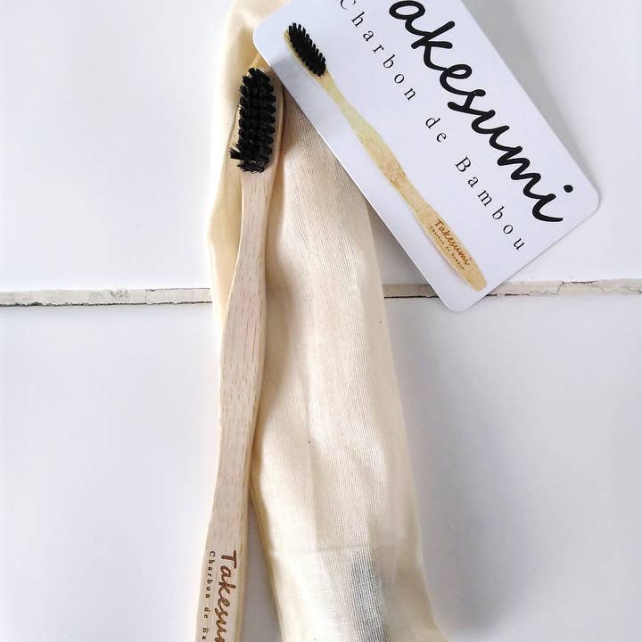Bijin - Wholesale Toothbrush - Bamboo toothbrush infused with bamboo charcoal3