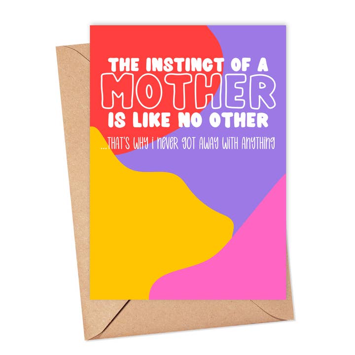 Funny Mothers Day Cards Cute Happy Mother's Day Gifts Mom for wholesale by R is for Robo