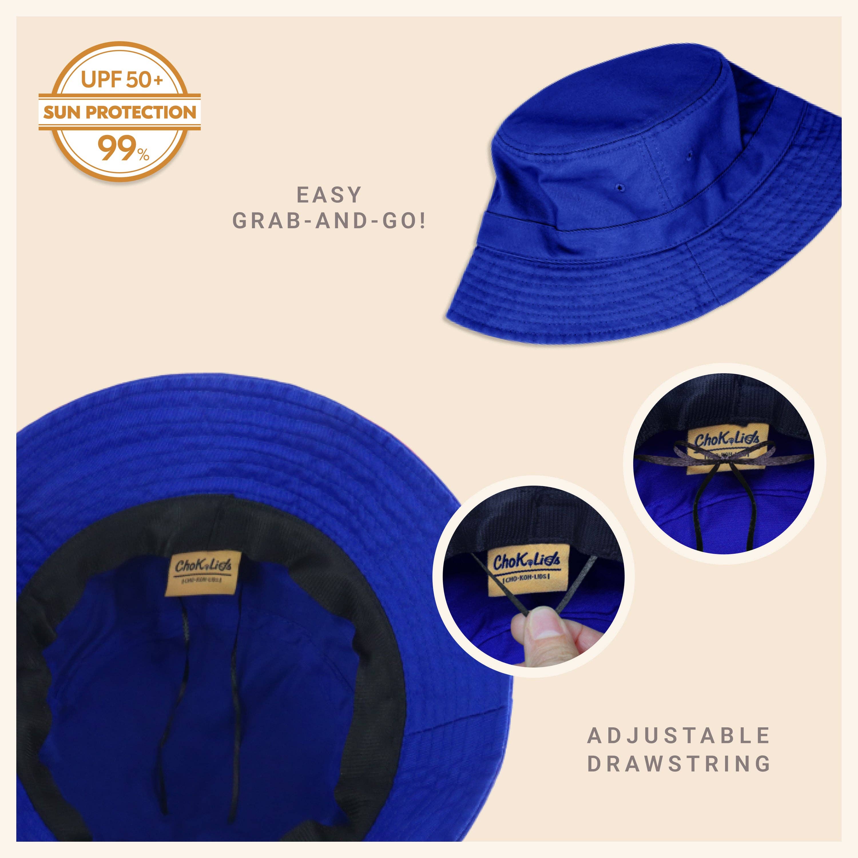 ChoKoLids – Engroshandel Bucket hat - Dame – CHOK.LIDS lærred spand hat81
