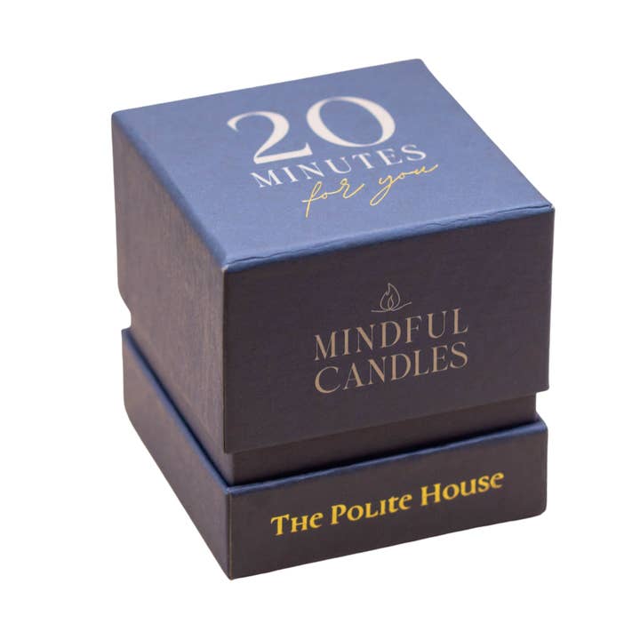 EMPTY GIFT BOX for 20-Minute Beeswax Candles for wholesale by The Polite House
