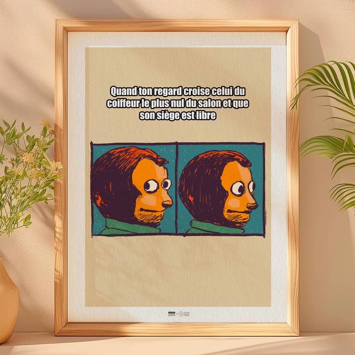 le murmure des murs - Venta al por mayor Pósteres - Muestra meme Marioneta mono color3