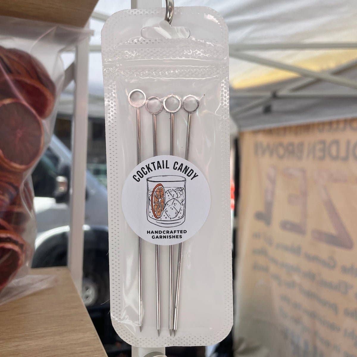 Cocktail Candy - Wholesale Cocktail Pick - Stainless Steel Cocktail Picks - 4 Pack by Cocktail Candy®8