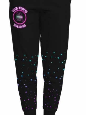 Pantaloni della tuta "Grow Women's Wrestling" per la vendita all'ingrosso da parte di Allsportz Sports Store