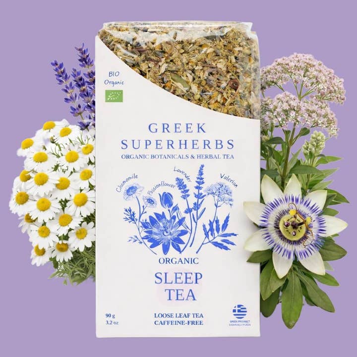 Sleep Tea for wholesale by Greek Superherbs