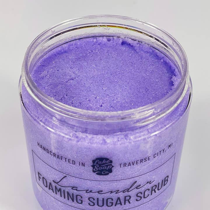 Lake Soap Company - Wholesale Body Scrub/Exfoliant - Lavender Sugar Scrub2
