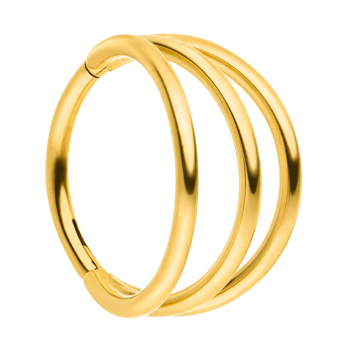 Schmuckgroßhandel – wholesale Enkelt örhänge – Trippel Enkel Klickare | Titan4