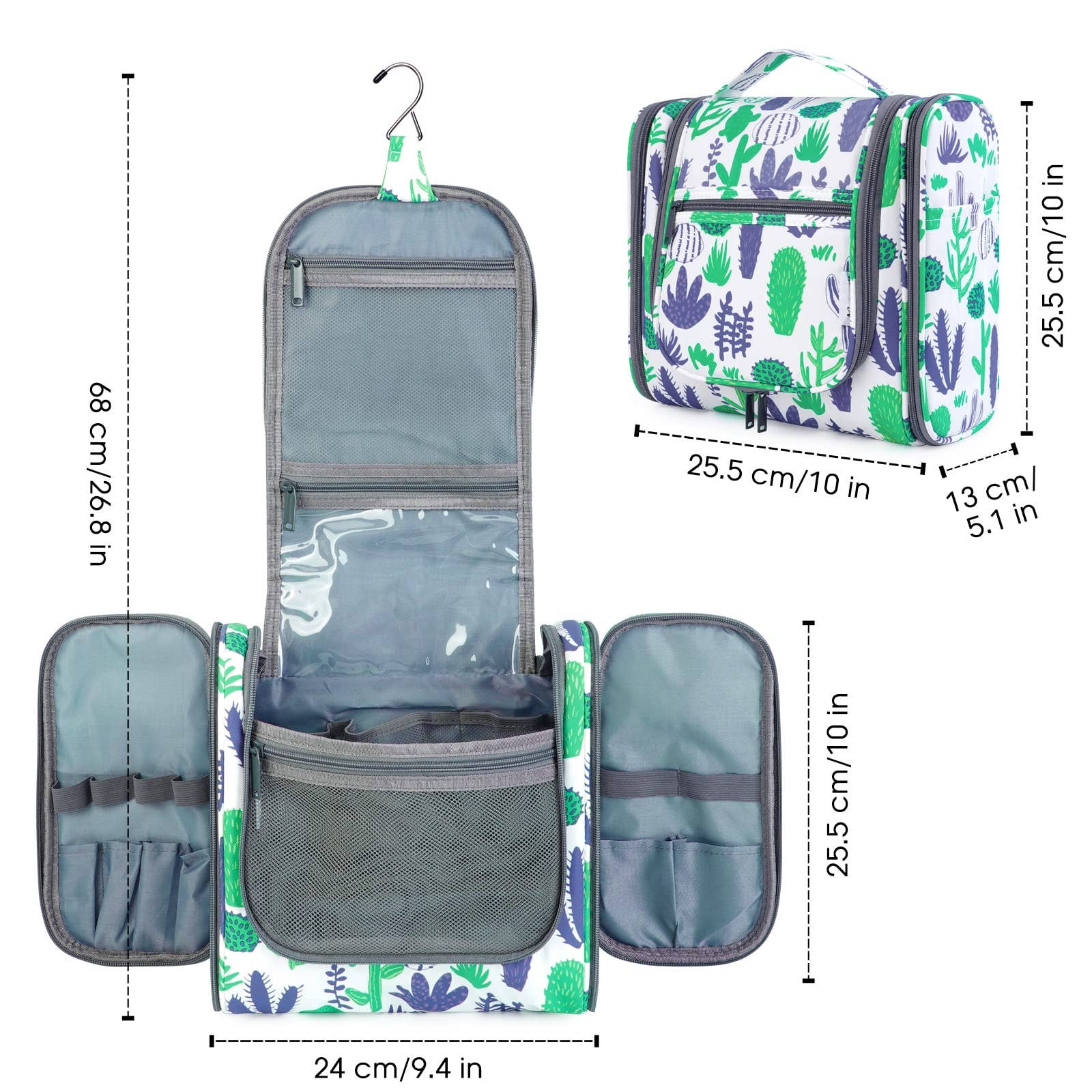 wandf - Wholesale Toiletry bag – women's - NW5126 Travel Toiletry Cosmetic Bag With Handle Women Gift103