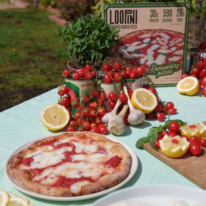 LOOPINI – wholesale Shelf-stable prepared meal – Vegan Margherita & Truffle Pizza Bundle - Made in Italy1