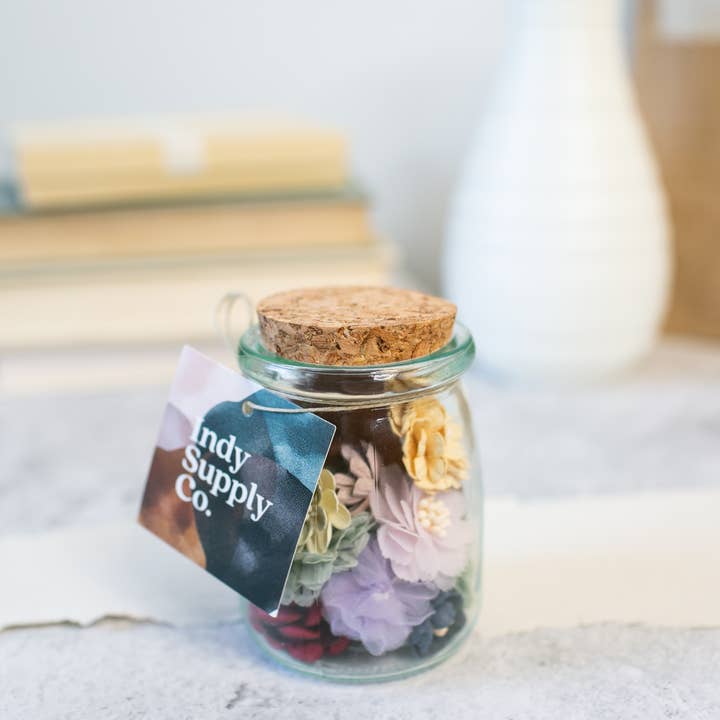 Indy Supply Co - Wholesale Craft Supplies - Miniature 3D Fabric Flower Craft Kit2