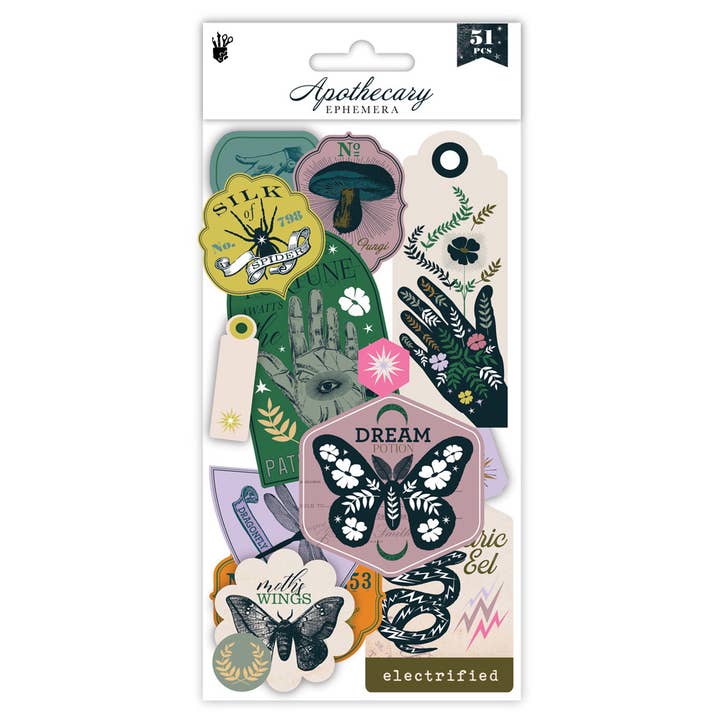 Apothecary Tag Ephemera for wholesale by Fancy Pants Designs