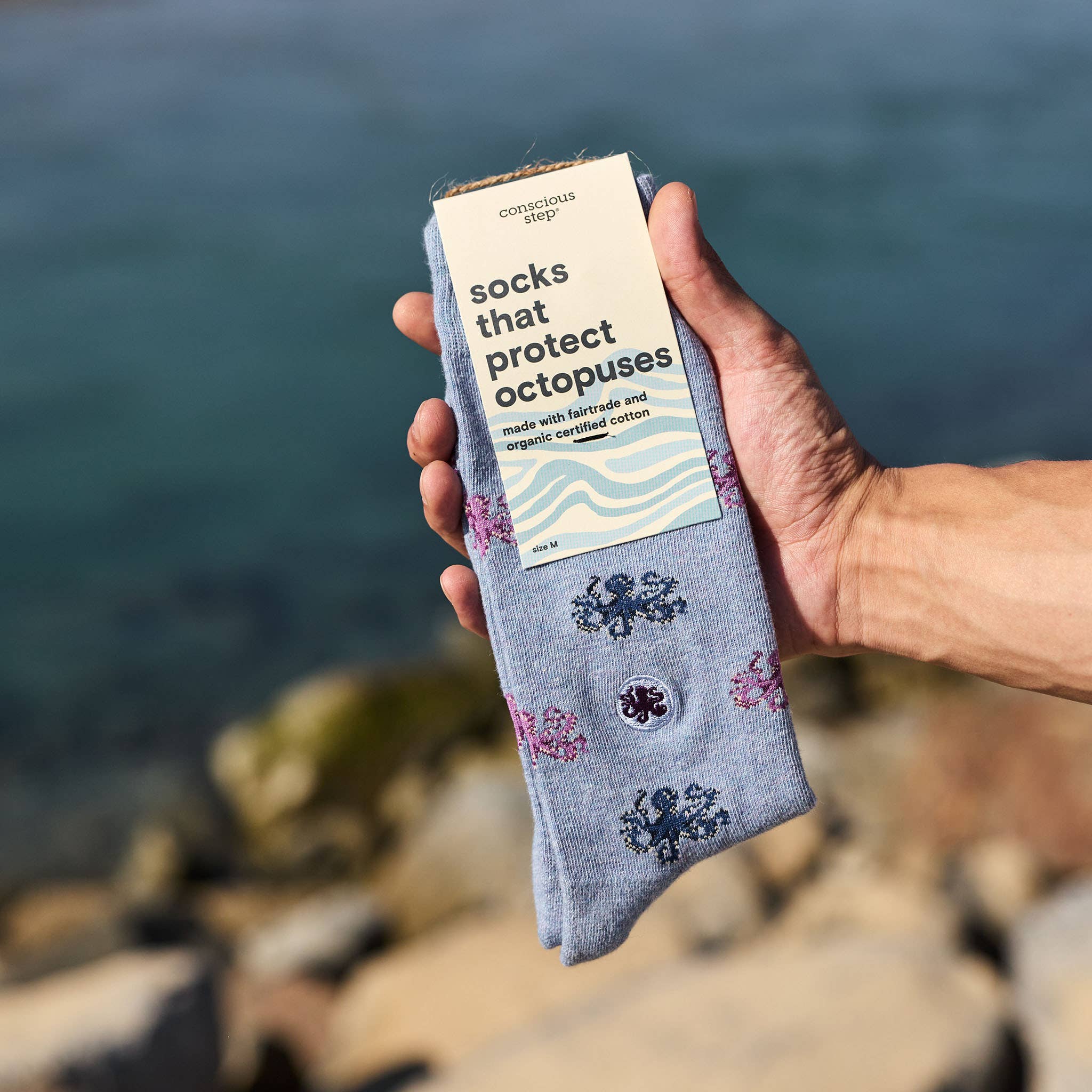 Conscious Step - Wholesale Socks - Unisex - Socks that Protect Octopuses5