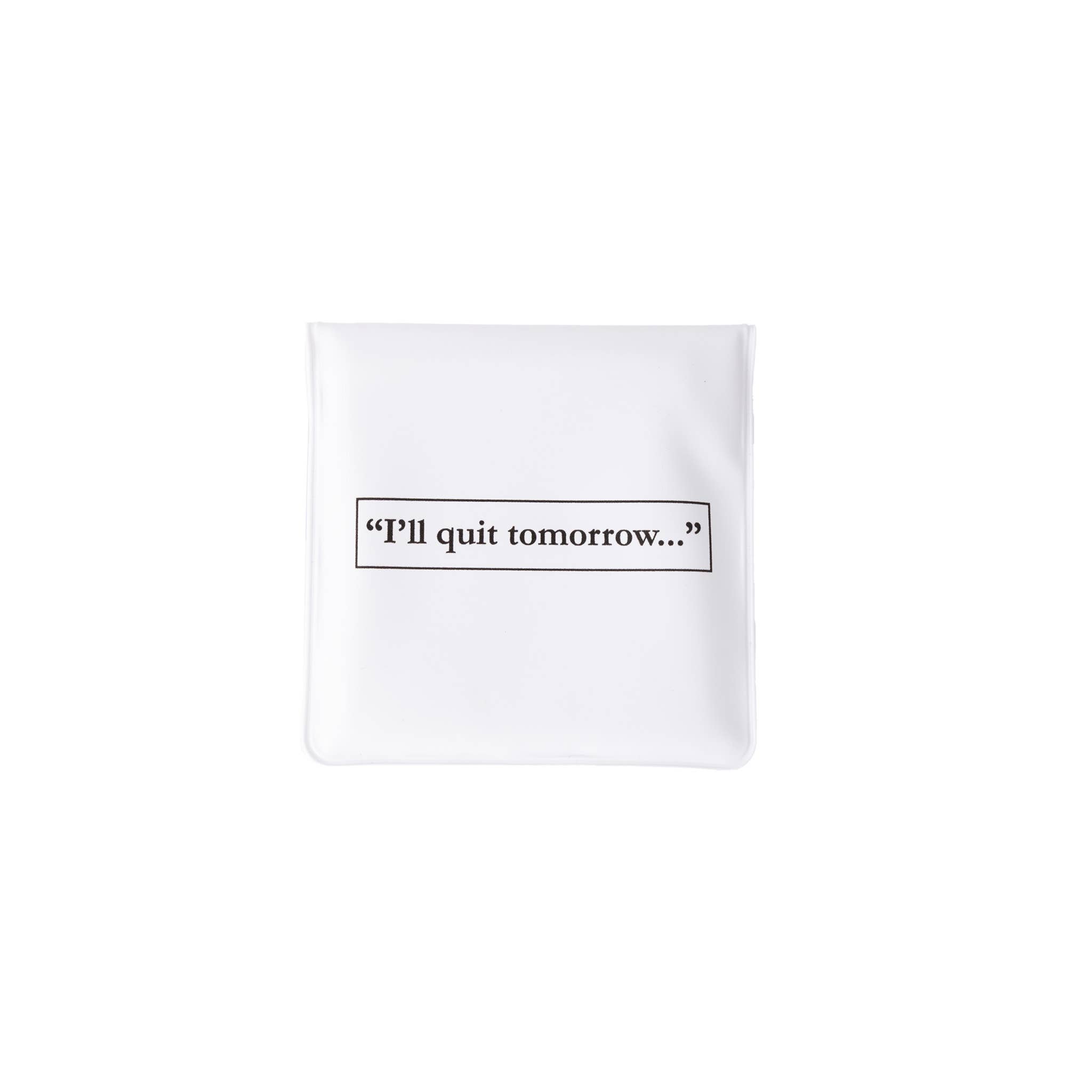 Fisura - Wholesale Ashtray - Portable ashtray "I will quit tomorrow..."2