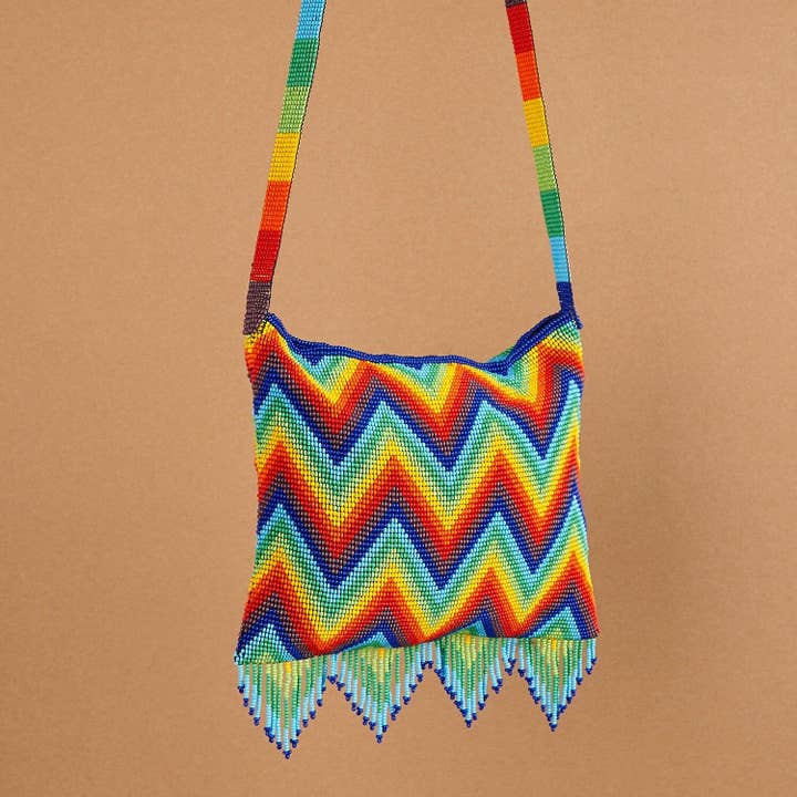 High Voltage - Electrifying Beaded Purse for wholesale by Mother Sierra