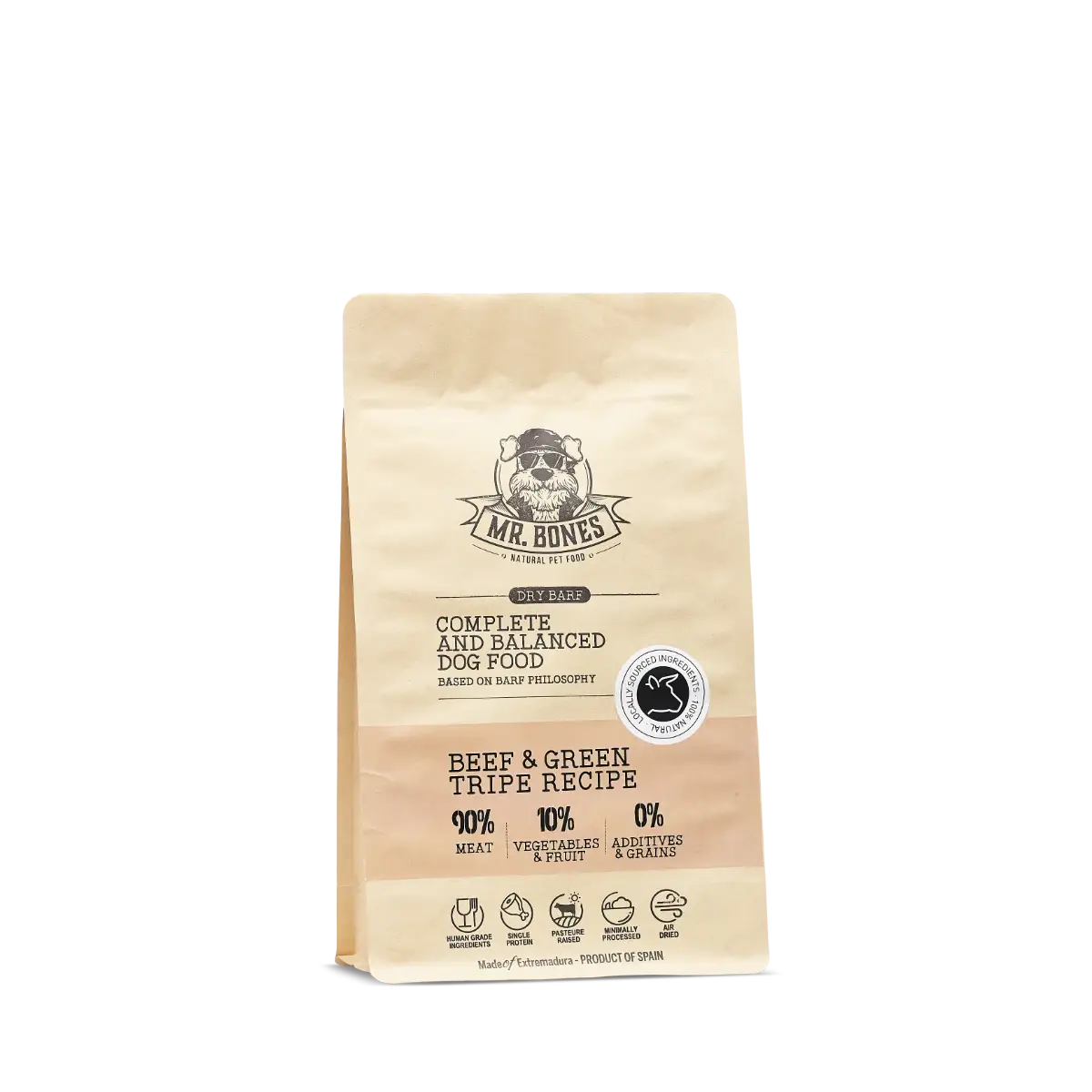 Mr.Bones - Natural Pet Products - Wholesale Pet Food - Dog - Dry BARF for dog- Beef & Green Tripe.0