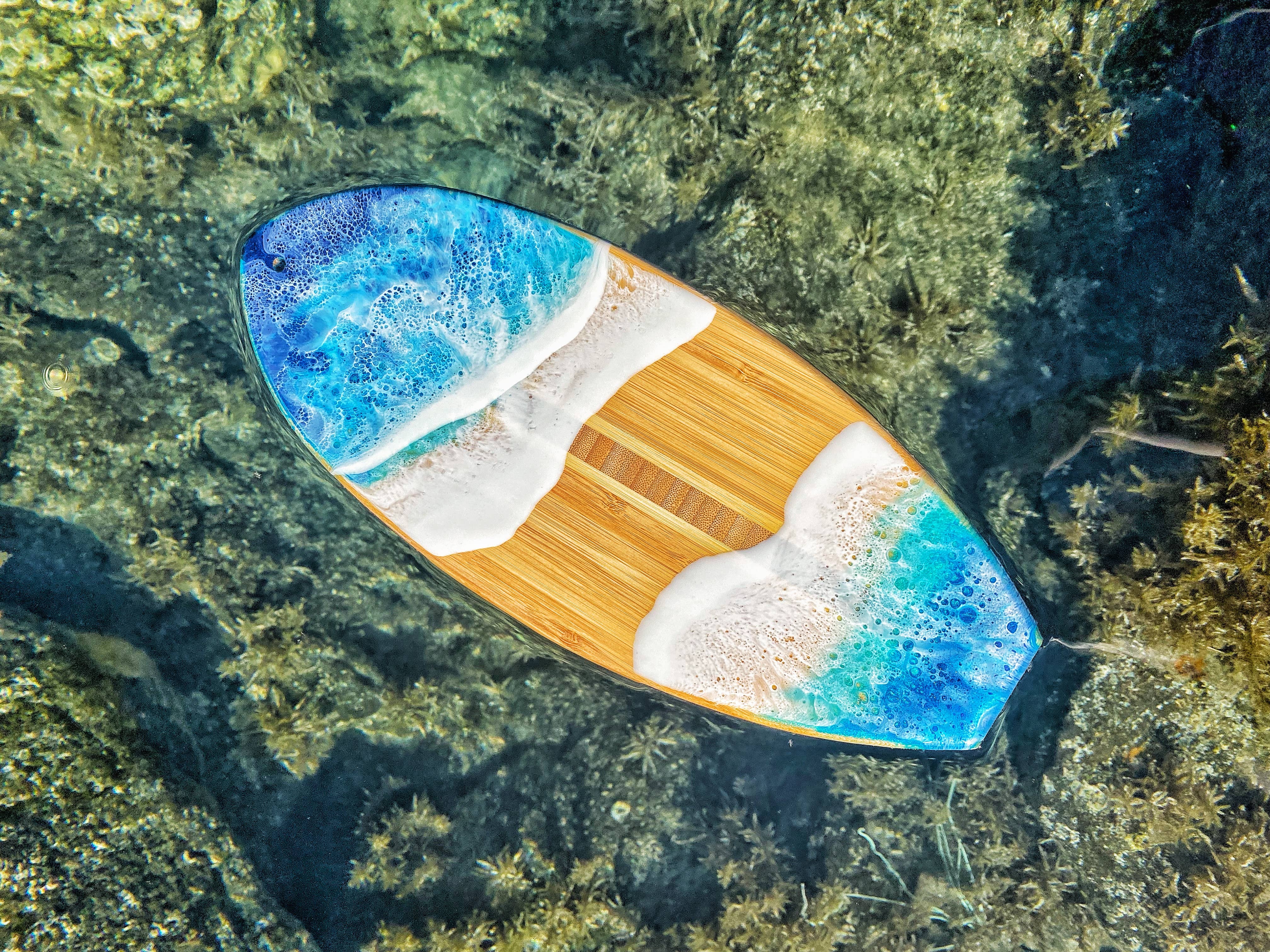 TBM Creations LLC - Wholesale Cutting Board - NEW| Surfboard | Resin Surfboard Maui made | Charcuterie9
