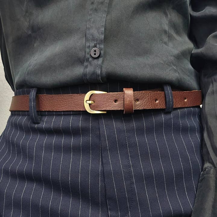 Artisan Stories – wholesale Belt – Women's – New Skinny leather belt7