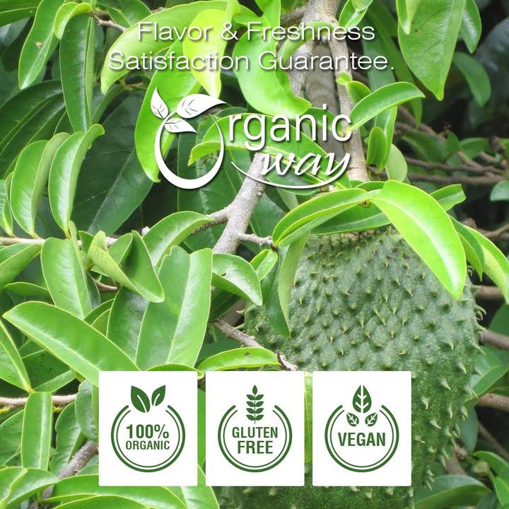 Organic Way LLC - Wholesale Herbs - Organic Soursop Leaf Coarse Cut