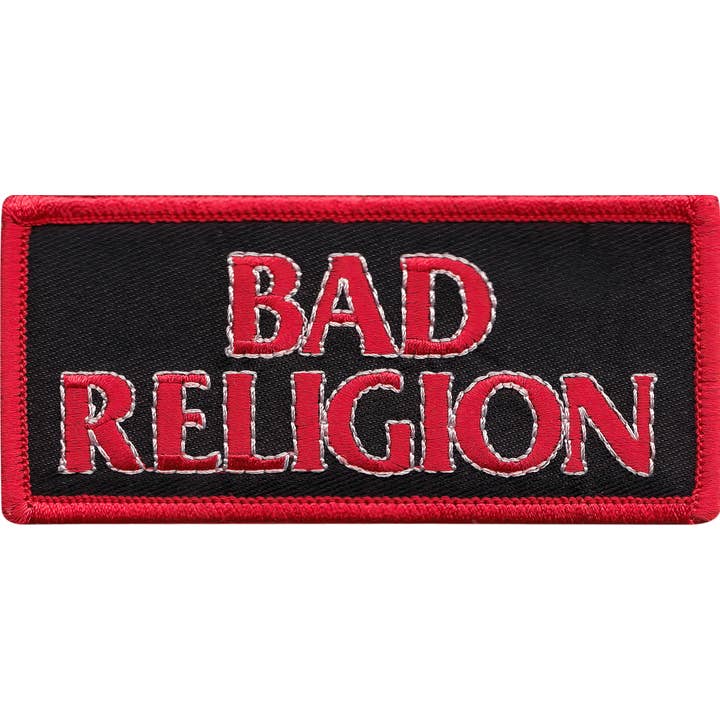 Parche - Bad Religion - Logo de 4" - Banda de Punk Rock para venta al por mayor de Square Deal Recordings & Supplies