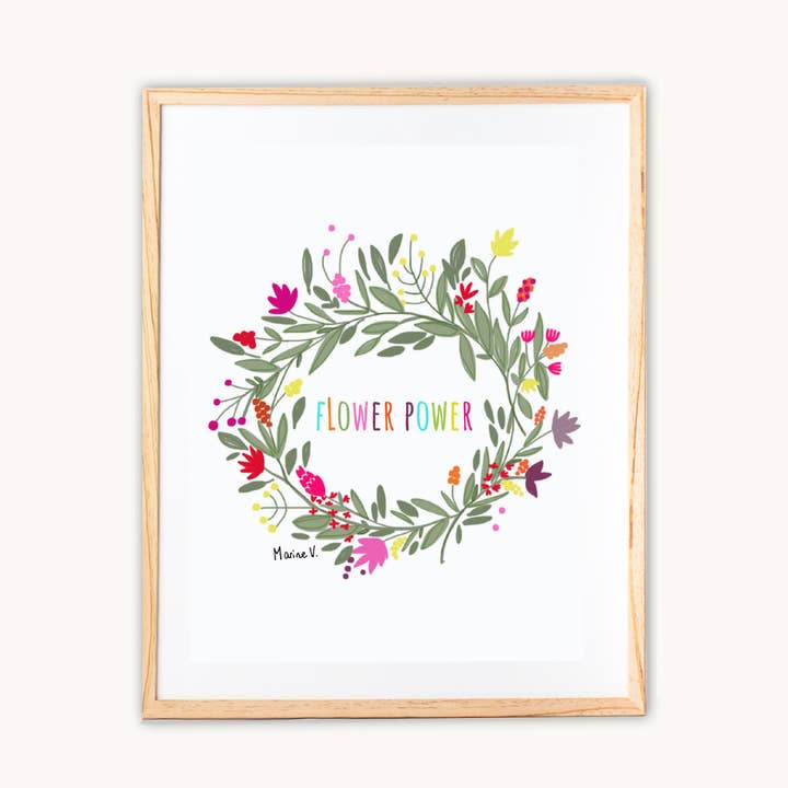 Poder floral para venta al por mayor de Atelier Albert Illustration
