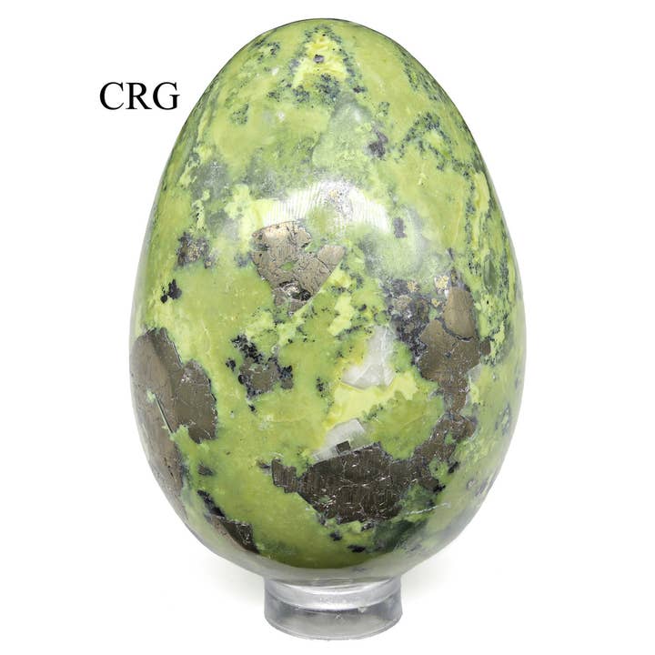 Crystal River Gems LLC - Wholesale Spiritual Stone/Crystal - Peru Serpentine Egg - 45-55mm1