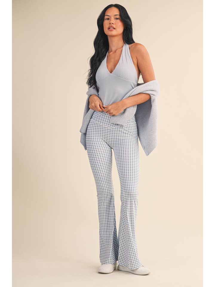 KIMBERLY C - Wholesale Athletic Top - Women's - Plunge Halter Tank29