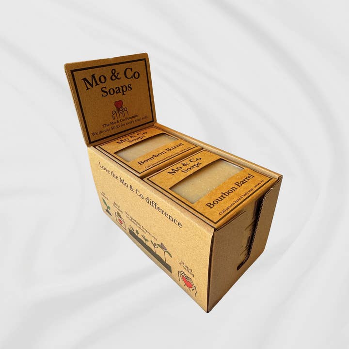 Mo & Co Soaps - Wholesale Soap Set - All Natural Handcrafted Bourbon Barrel Gift Soap | Unique Gift Bar Soap | Great for Souvenirs or Gifts2