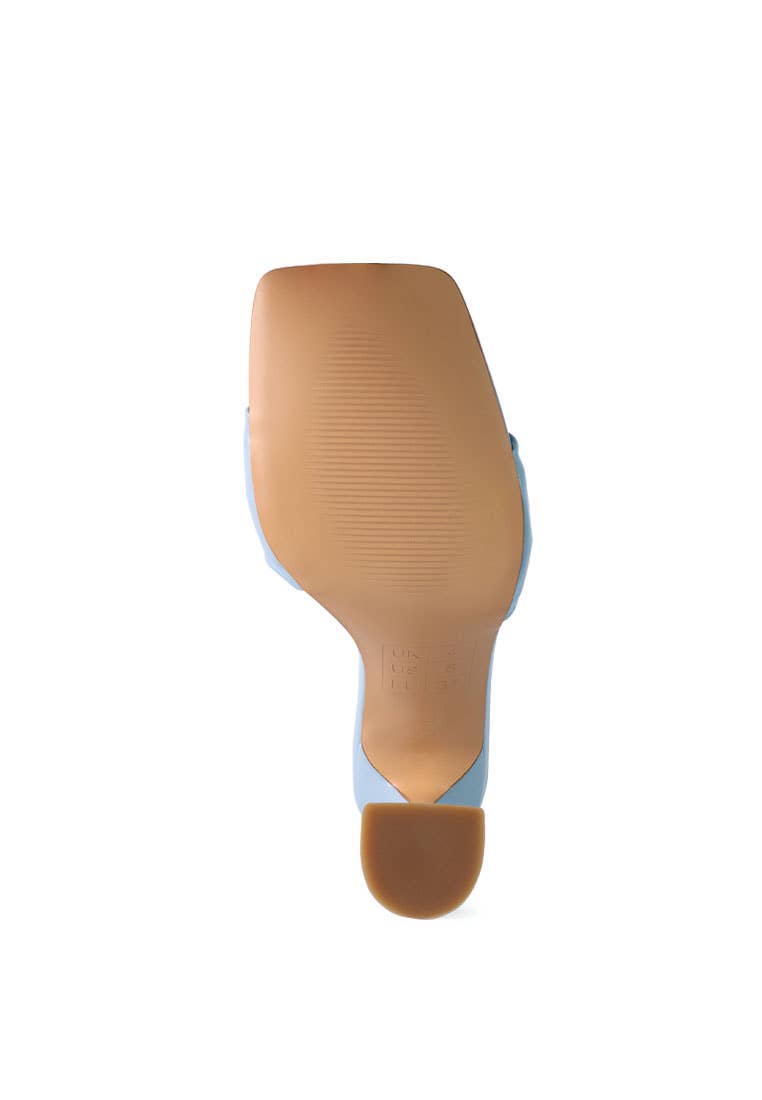 Rag Company - Wholesale High Heels - Women's - Rebel Ruched Straps Spool Heel Sandals23