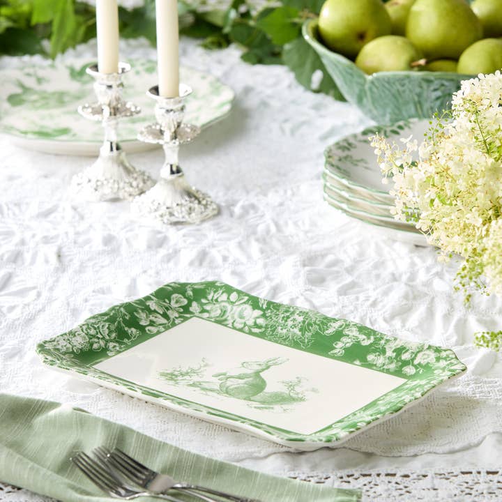 Certified International - Wholesale Platter - Le Jardin Rectagular Platter 14in x 10in3