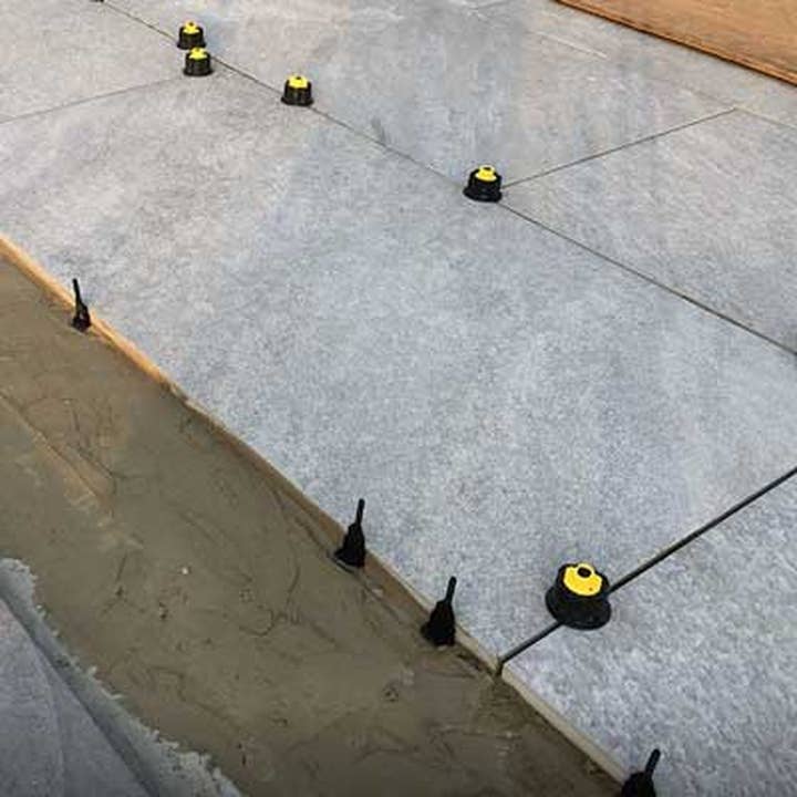 Dynamic Stone Tools – Großhandel Bastelset – EZ Click2 Fliesen-Nivelliersystem der nächsten Generation mit Schrauben für Pflastersteine6