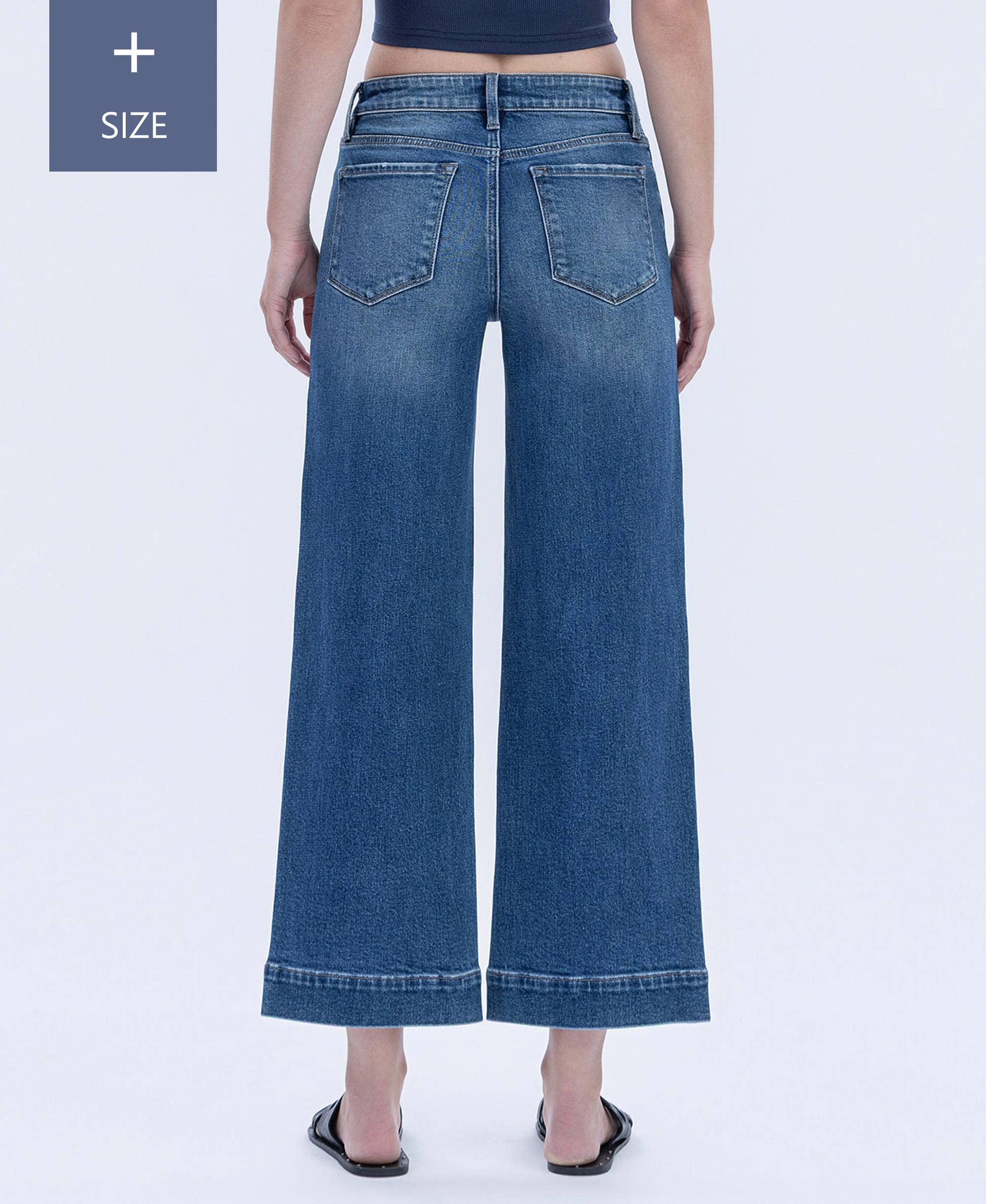 MESMÉRISME JEAN LARGE TAILLE HAUTE PLUS SIZE LV2005-P en vente sur Faire1