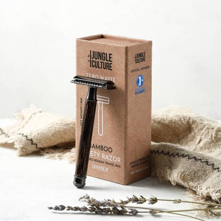 Jungle Culture - Wholesale Razor - Bamboo Safety Razor - Unisex Eco-Friendly Razors, Zero Waste