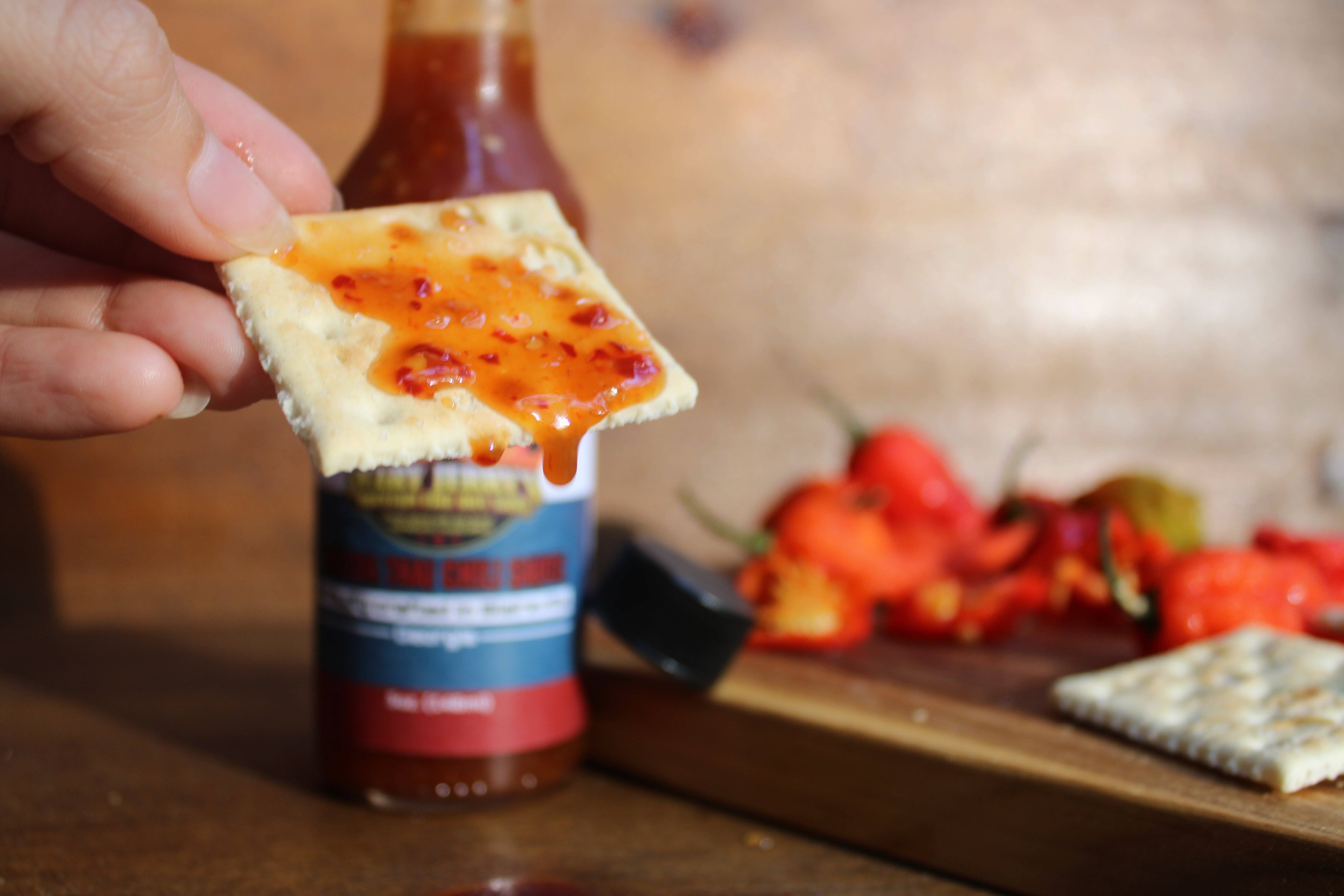 Scary Jerry's Mountain Fire Hot Sauce - Wholesale Hot Sauce - 12 oz. Toccoa Thai Chili Sauce2