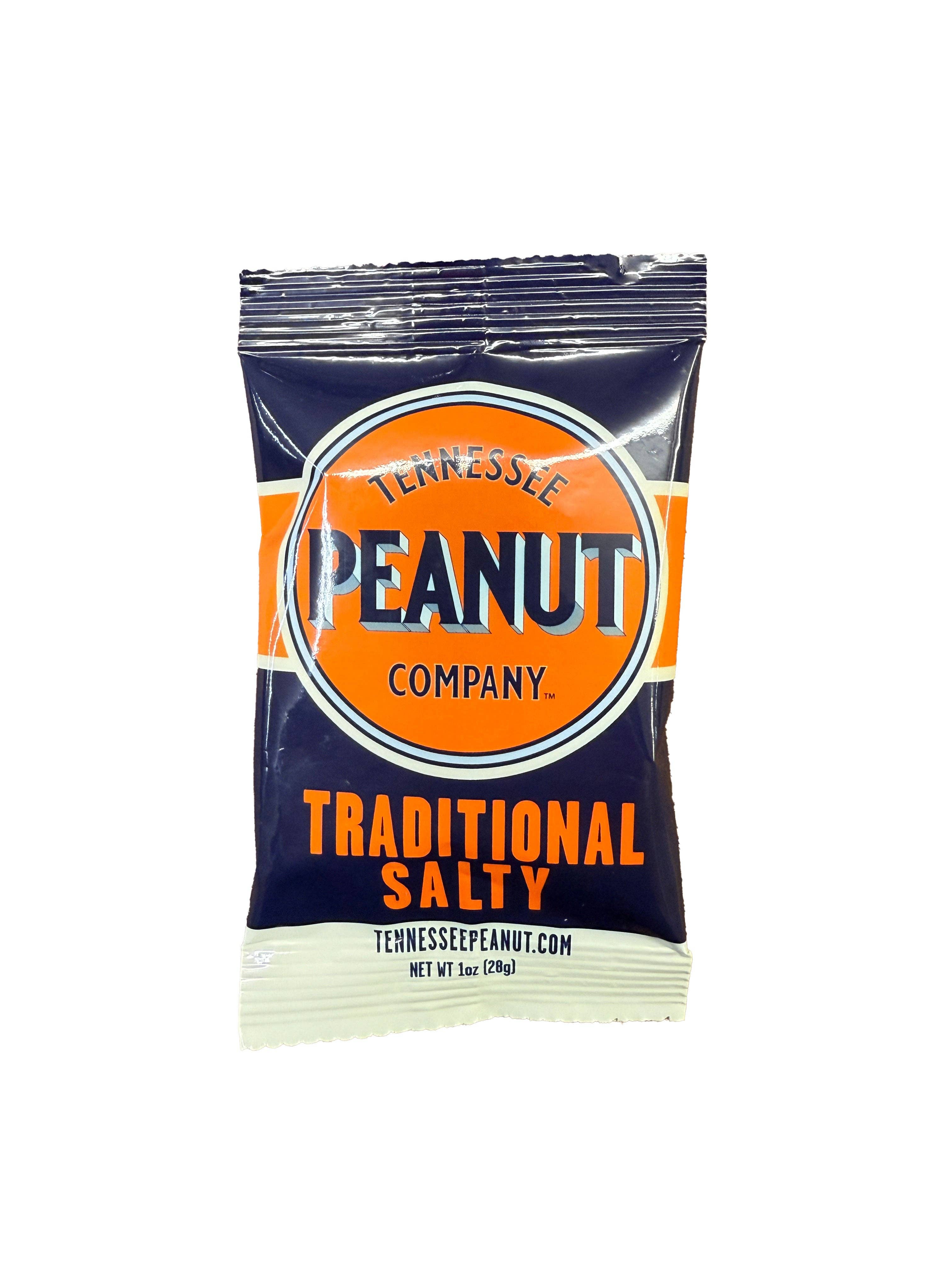 Tennessee Peanut Company - Wholesale Nuts - 1oz Salty Pack