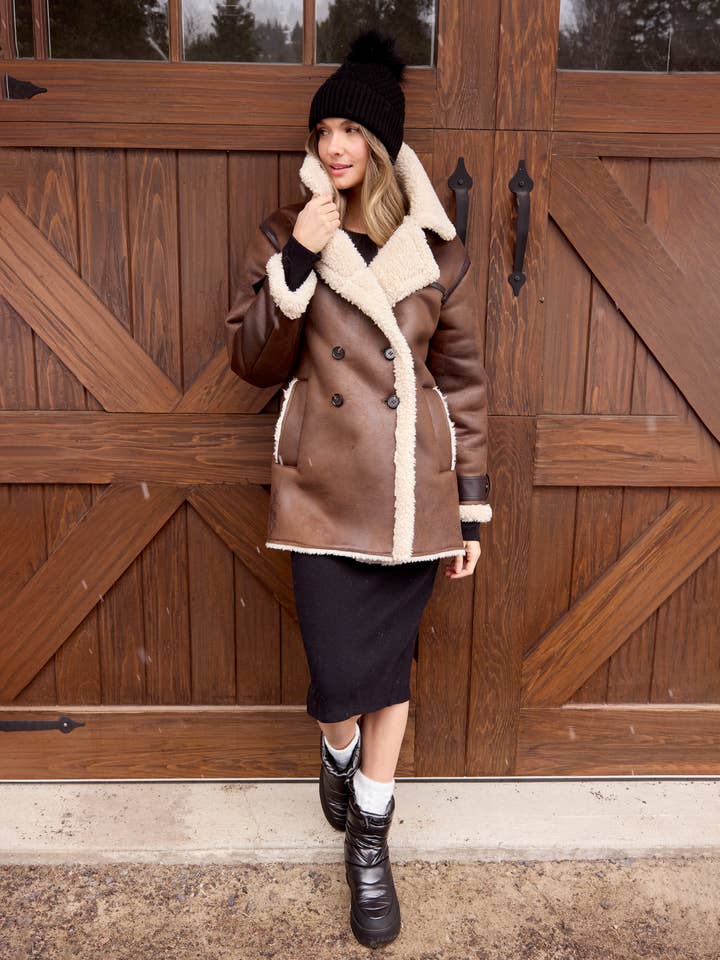 NILA DOBBELTRADDET FRACKE - 75J177S for engroshandel hos RD Style