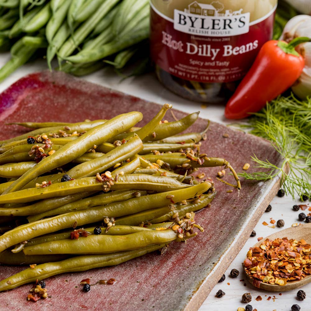 Byler Canning Co. - Wholesale Pickled Vegetables - Byler's Hot Dilly Beans2