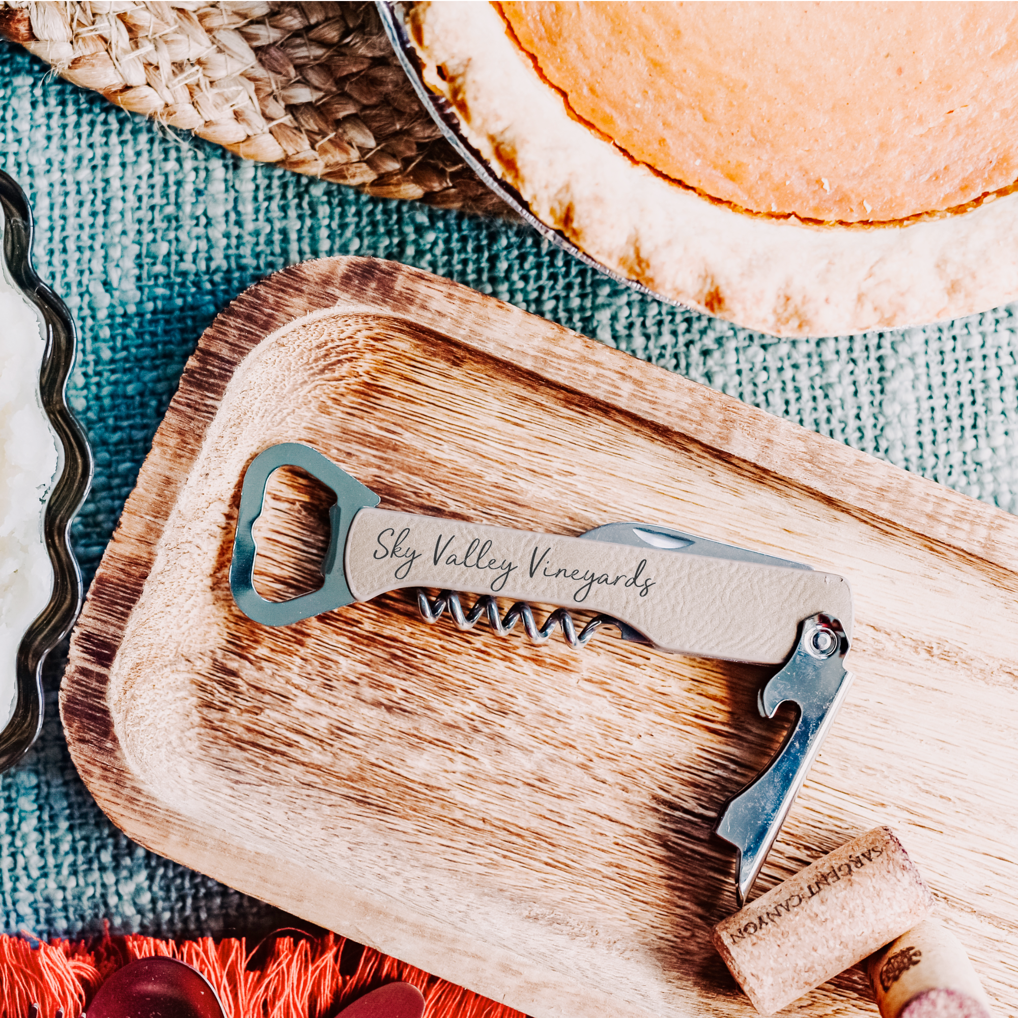 The Lillie Pad - Vente Ouvre-bouteille/tire-bouchon - Ouvre-bouteille de vin personnalisé avec nom de ville, État, lieu local7