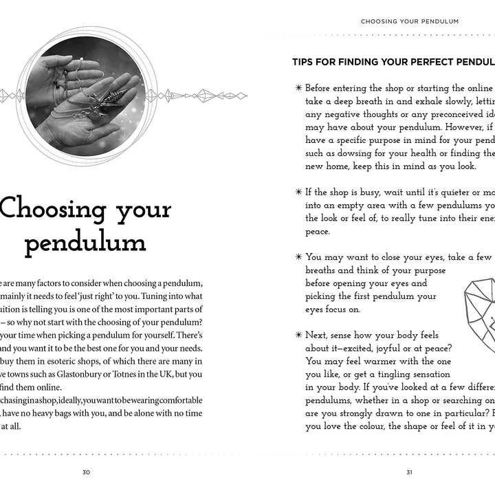 Texas Bookman - Wholesale Display book - Pendulum Complete Divination Kit2