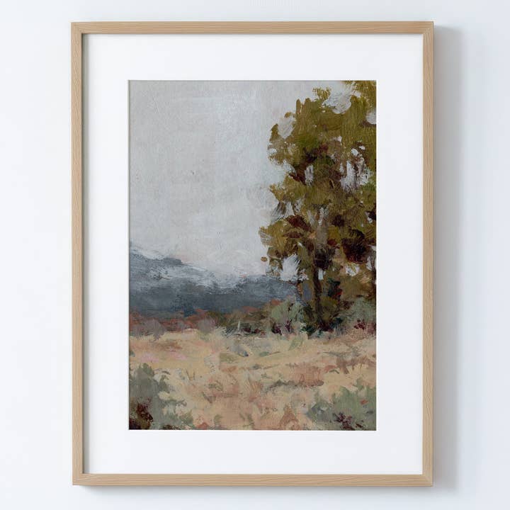 Eintreffender Regen - Kunstdruck auf Papier für den Großhandel von Ed Pulella Art