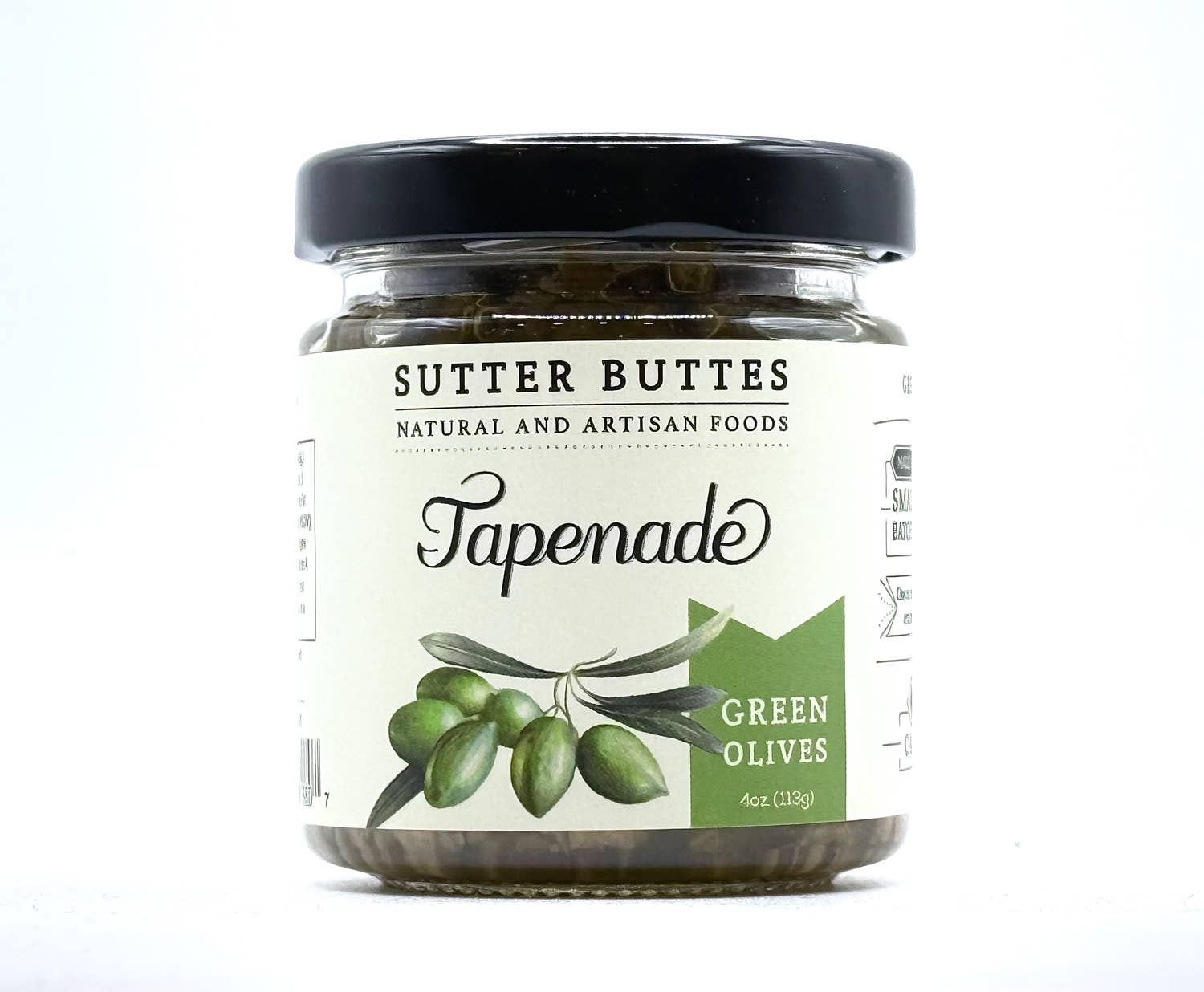 Sutter Buttes - Wholesale Tapenade - California Green Olive Tapenade – Artisan Olive Spread 4oz
