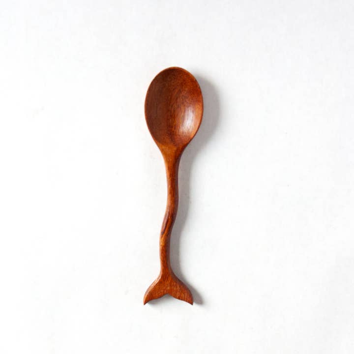 Vesper & Vine - Wholesale Kitchen Spoon - Wooden Whale Tail Spoon